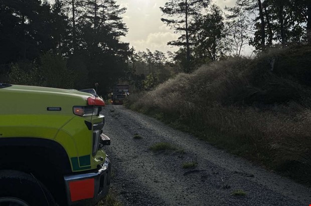 Brand i villa – räddningstjänsten på plats Brand i villa – räddningstjänsten på plats