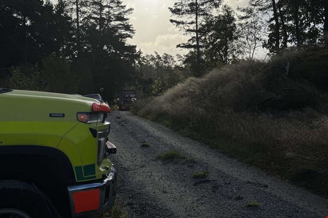 Brand i villa – räddningstjänsten på plats