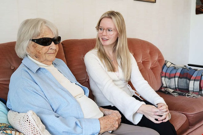Möt 105-åriga Valldabon Judith 