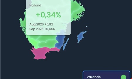 Antalet lokala företag ökade i september