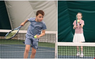 Lyckad tävling på tennisklubben: 