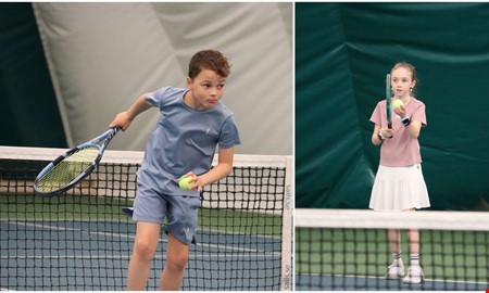 Lyckad tävling på tennisklubben: 