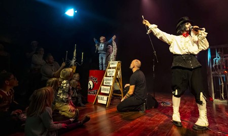 Skräckshowen ska hjälpa barn att övervinna sina rädslor