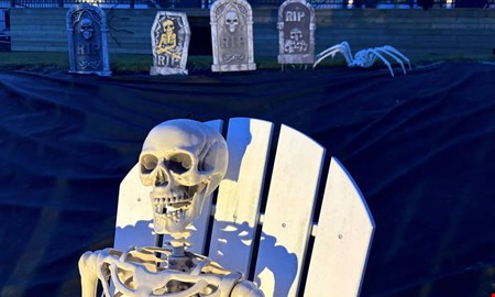 De satsar stort på Halloween – se kusliga trädgårdarna