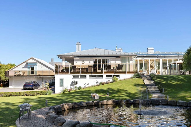 Villa nära havet med egen spaavdelning lockade klick