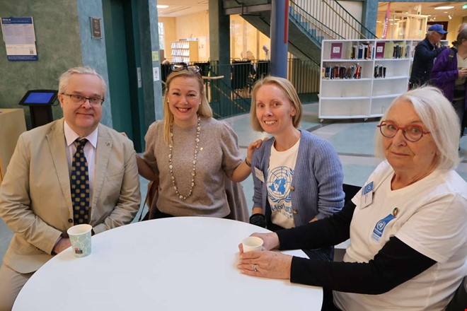 Krigsbrott på agendan under FN-dagen i Kungsbacka