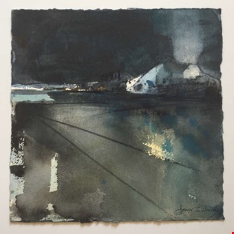 28. Mnljuset mlar sitt egna landskap, Hans Cullberg. Utropspris: 7500