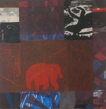 19. Rd elefant, Agneta Wennergren. Utropspris: 2500