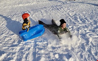 Eskil Thorn Bdersj och Victor Stlnacke gjorde en hrlig vurpa ihop.