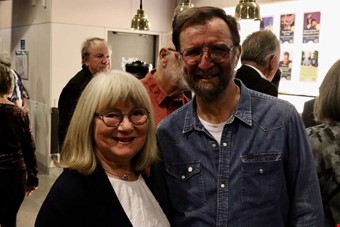 Ann-Britt Vastersson och Gran Andersson var p bra humr. 