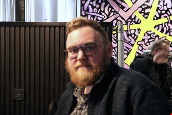 Per Eklund frn Lindome gillade Akia och skulle ta med kompisarna p AW nsta gng. Foto: Christina Wagner