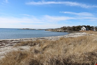 M�nga promenerar f�rbi husen och omr�det, kustpromenaden vid havet g�r ocks� f�rbi.