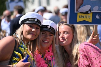 Malva Berg och Andrea Strholt men kompis. Foto: John Skoglund