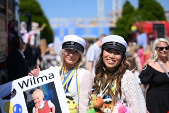 Wilma Walters och Emelie Sderlind. Foto: John Skoglund