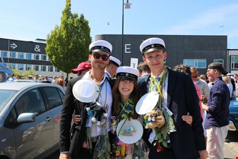 Victor Jardle, Sigrid Ekstrm och David Ptter har lst tre r p teknikprogrammet. Foto: Johanna Simonsson